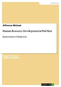 Human Resource Development in Wal-Mart: Improvement of Employees‏ - Image pdf